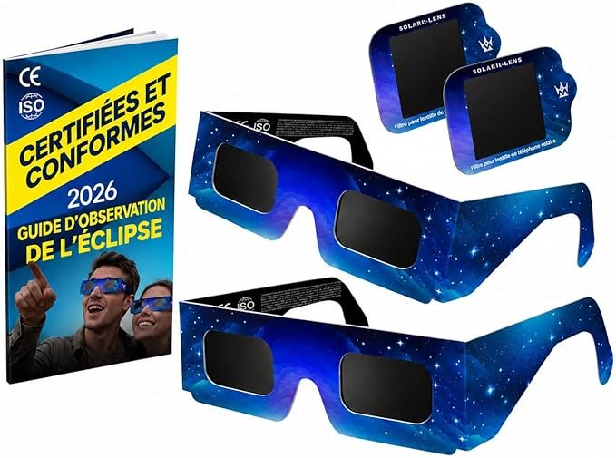 Medical king Lunettes Eclipse Solaire