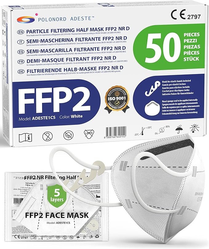 Polonord Adeste FFP2 Blanc
