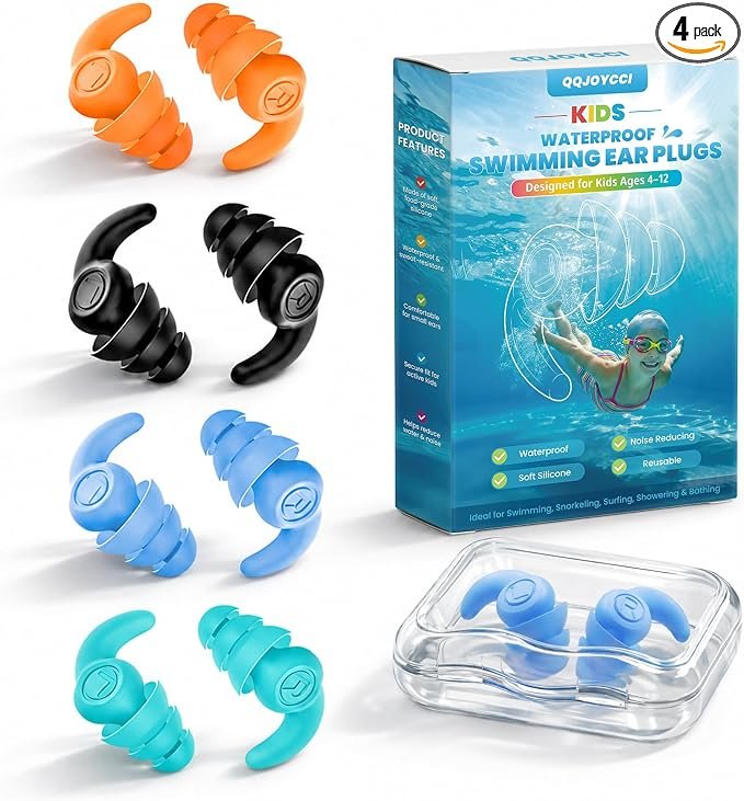 QQJOYCCI Bouchons d'Oreille Enfant