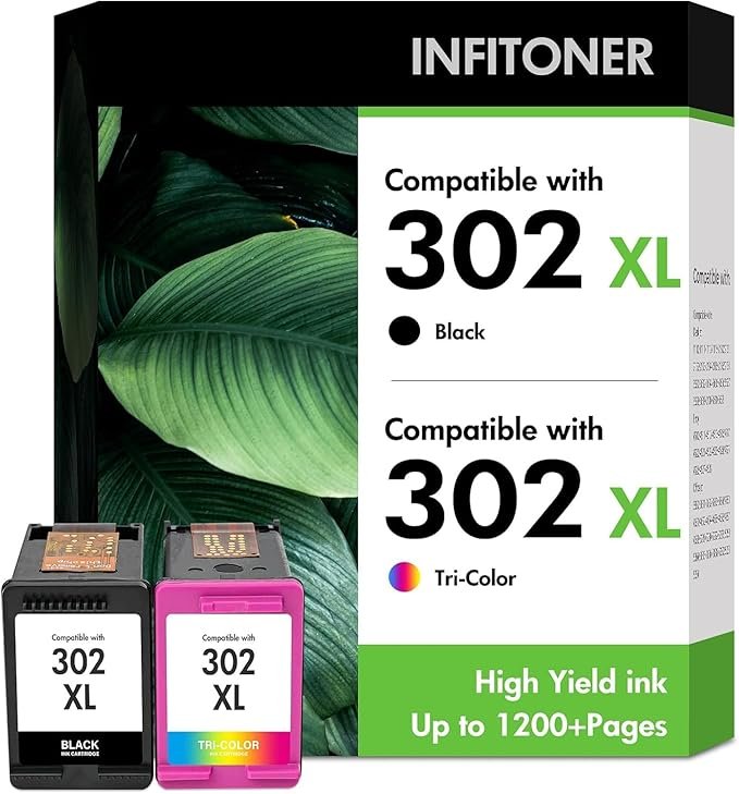 Infitoner 302XL cartouches HP