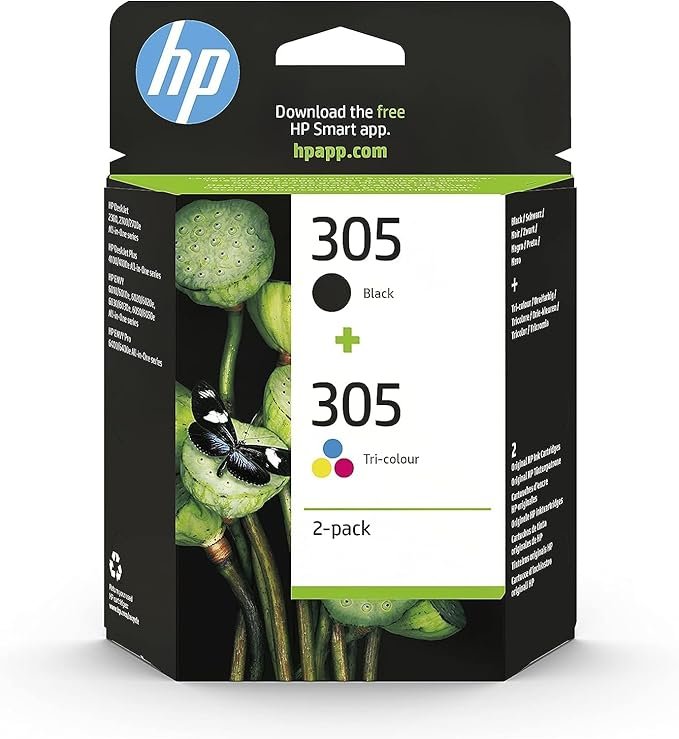 HP 305 Cartouches d'Encre Originales