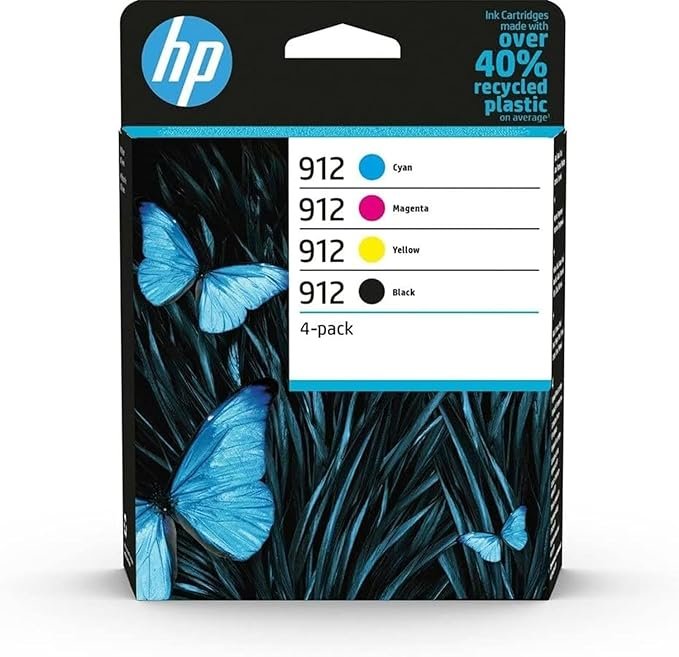 HP 912 Cartouches d'Encre Originales