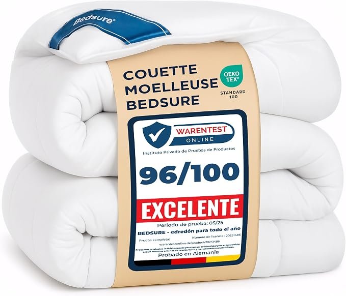 Bedsure couette 4 saisons 260x240