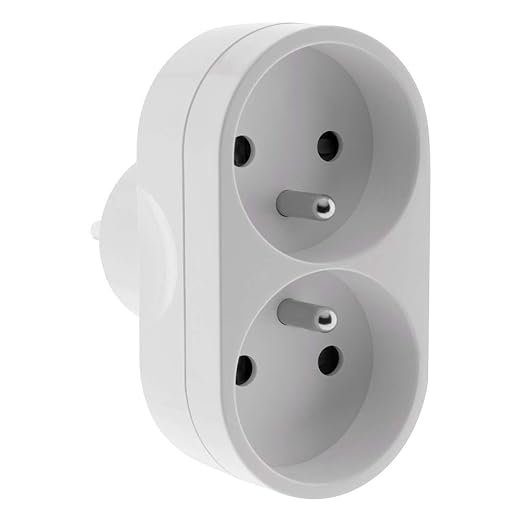 Zenitech multiprise façade 16A blanc