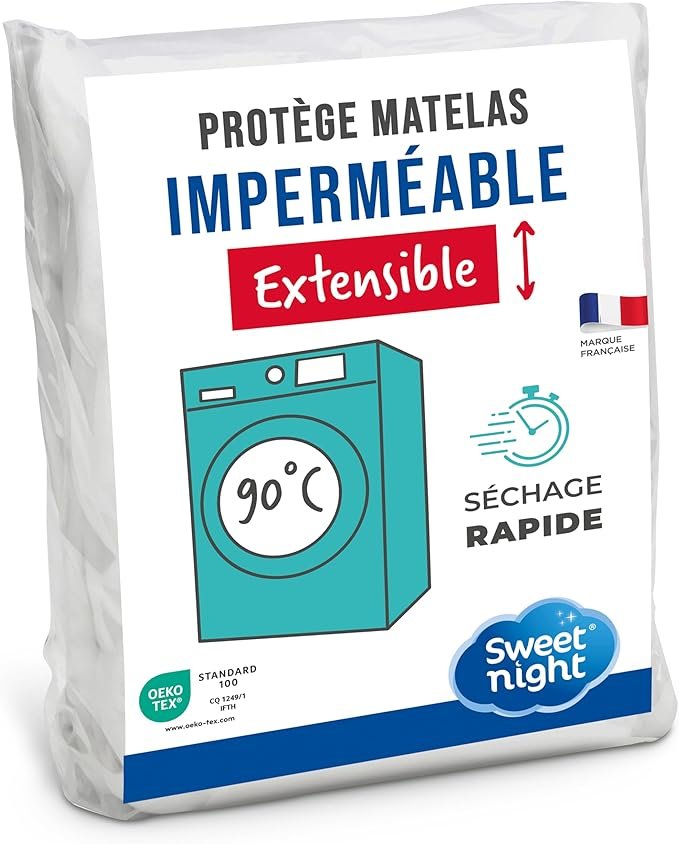 SWEET NIGHT Protège-Matelas Silencieux
