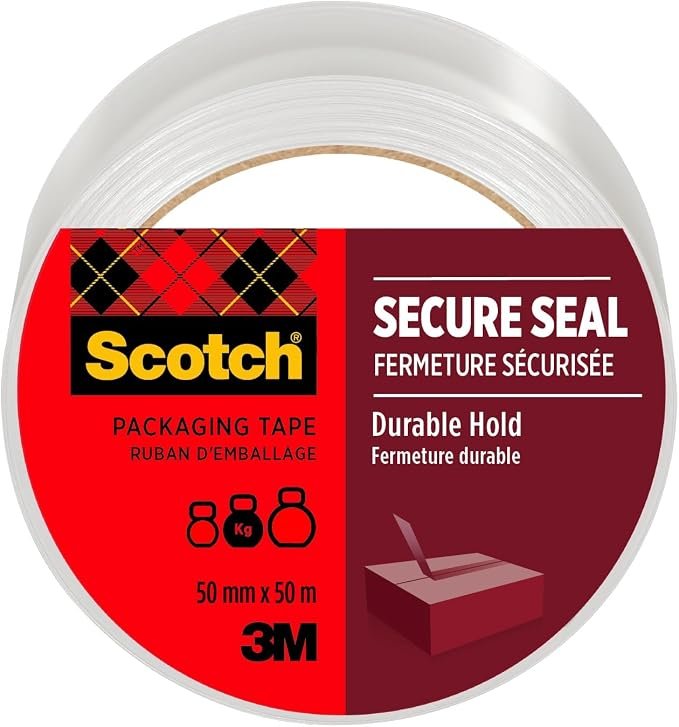 Scotch Secure Seal Transparent 50 mm