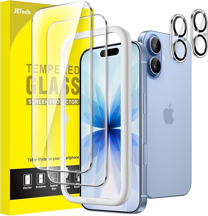 JETech verre trempé iPhone 17